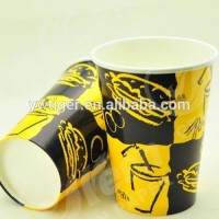 drink paper cup,double pe coated paper cup for cold drink,paper milktea cup