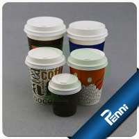 Cold hot drinking cup foldable paper cup