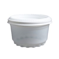 9oz disposable plastic cup with lid / disposable plastic cup for ice cream