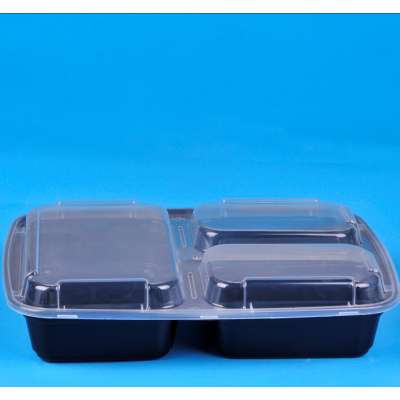 Microwave Plastic Meal Prep Containers with Airtight Cover