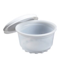 9 oz disposable recyclable plastic cup / 9 oz disposable plastic bowl / white plastic cup