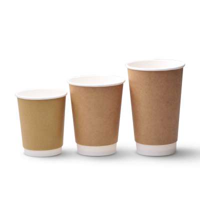 kraft cups_paper cups for hot beverages_double wall paper cups